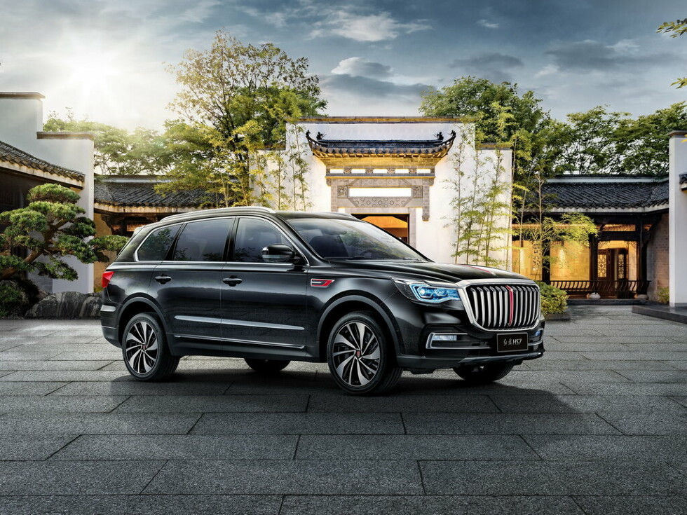 Коврики текстильные "Комфорт" для Hongqi HS7 I (suv / CA6500T, CA6500T1, CA6501HA6T / 7 мест) 2018 - Н.В., ые, 5шт.