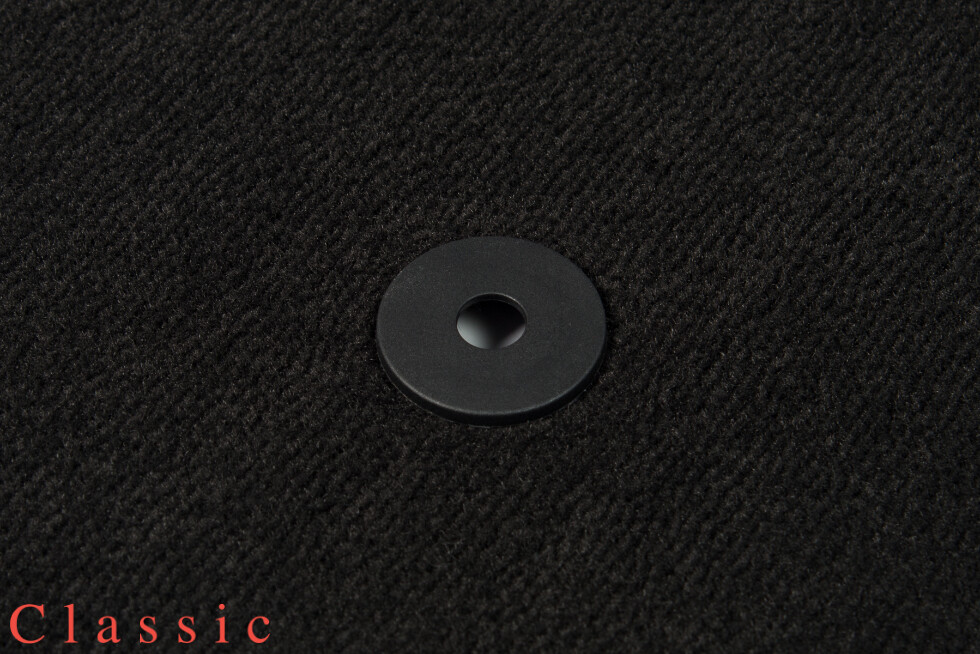 Коврики текстильные "Классик" для Volvo XC90 II (suv, гибрид / L) 2014 - 2019, черные, 5шт.
