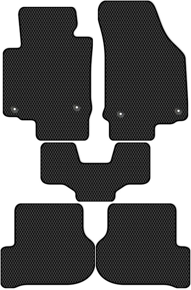 Коврики в багажник для Skoda Octavia II (лифтбек / A5) 2004 - 2008