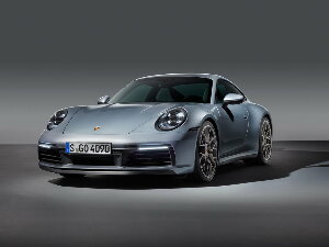 Коврики текстильные для Porsche 911 (купе / 992) 2018 - Н.В.
