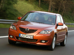 Коврики текстильные для Mazda 3 (хэтчбек 5 дв / BK) 2003 - 2009