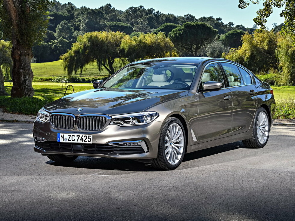 Коврики текстильные "Классик" для BMW 5-Series (седан / G30) 2016 - Н.В., черные, 5шт.