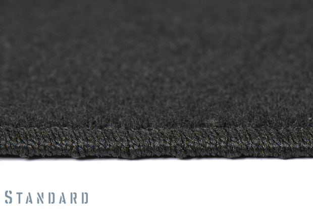 Коврики текстильные "Стандарт" для Mitsubishi Pajero Sport II (suv) 2013 - 2017, черные, 5шт.
